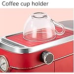 QJRGUY Coffee Maker Machine, Grind and Brew with 15 oz Stainless Steel Travel Mug, Adjustable Tray, Dual Brewing Options Single Cup Brewer for Ground - Image 3