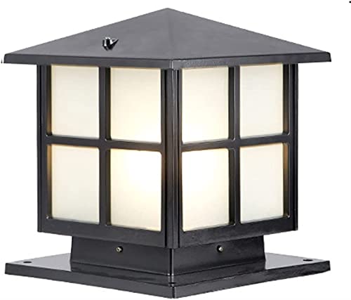 Post lantern aluminum WQHPLMD IP54 para iluminar terrazas cenadores y veladas