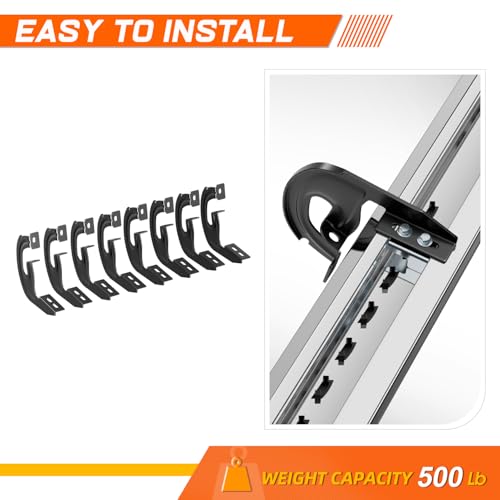 Estribos laterales de acero inoxidable 6 pulg. para Ford F-150 miniatura 5