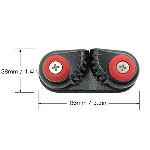 Thethan Rubber Boat Cam Cleat Boat Rowing Fast Entry Cleats Sailing Accessories