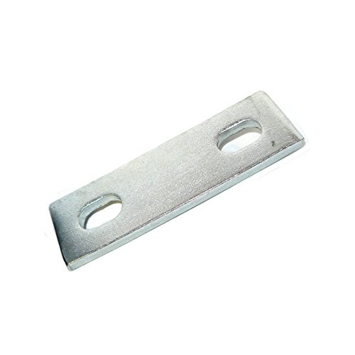Slotted Backing Plate for M12 U-Bolt (76-106 mm ID) Zinc Plated Steel Pack Size : 1