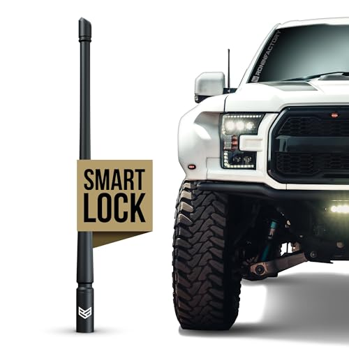 Ronin Factory 12 Inch SmartLock Truck Antenna for Ford F-150, RAM, Bronco Raptor
