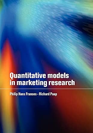 Quantitative Models in Marketing Research Reprint Edition-Wow! eBook