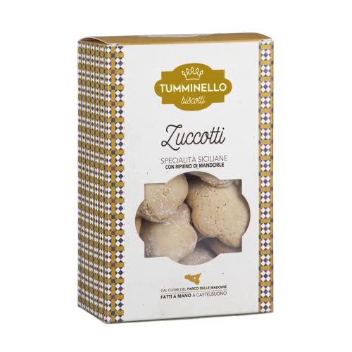 Tumminello | Calabatos Rellenos de Almendras | Especialidad Siciliana Dulce Almendras | Dulces Blandos de Almendras | Dulce Artesanal con Almendras