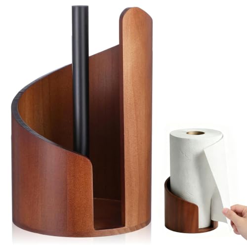 Mountain Paper Towel Holder Countertop with Iron…