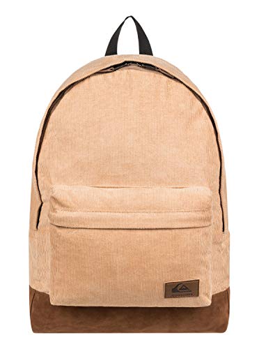 Quiksilver: Mochila Mediana de Pana   Hombre   One Size   Marrón