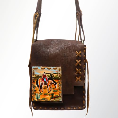 American Darling Cross Body Full Grain Genuine Leather Western Women Bag Handbag Purse | Crossbody for Cute2