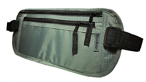 RFID Blocking Travel Wallet Hidden Money Belt Passport Holder for Women and Men