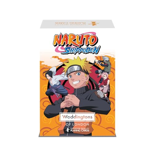 Winning Moves Jeu de 54 Cartes Naruto Shippuden Jeu de société A partir de Version française - vue 2