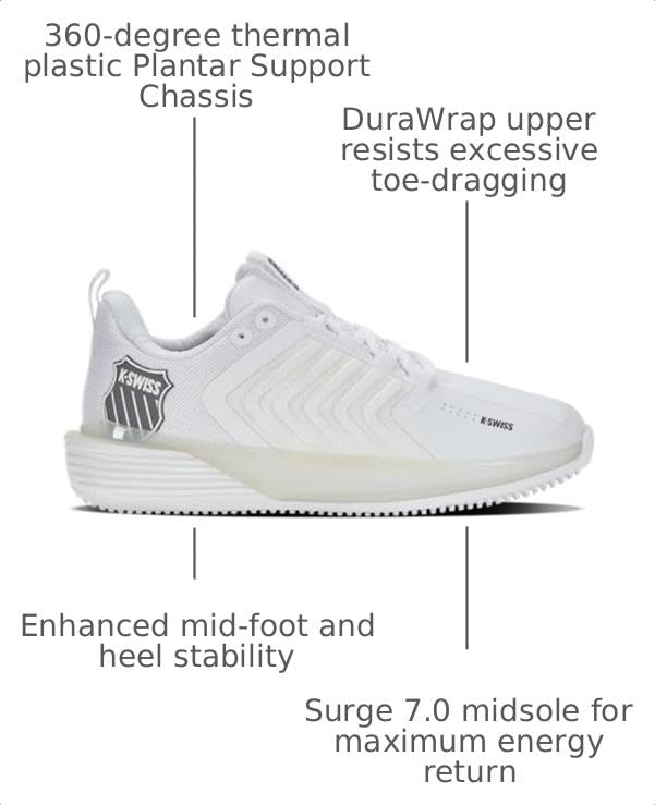 Image of K-Swiss Women's Ultrashot 3 Grass Tennis Shoe