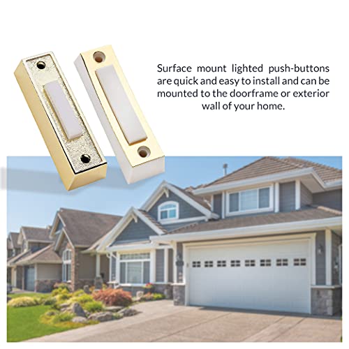 Newhouse Hardware CKIT1 Two Note Electric Door Bell Chime Kit thumb #8