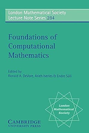 Foundations of Computational Mathematics: 284 book cover