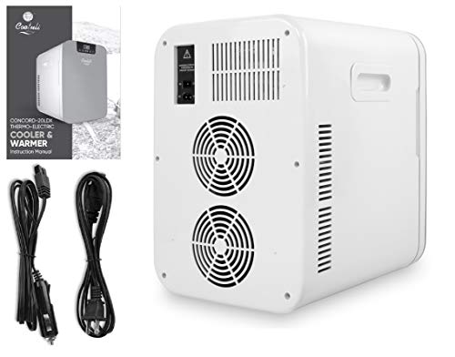 Cooluli C20LDXW 20 Liter Mini Fridge With Temperature Control - White Thermoelectric Cooler And Warmer thumb #7