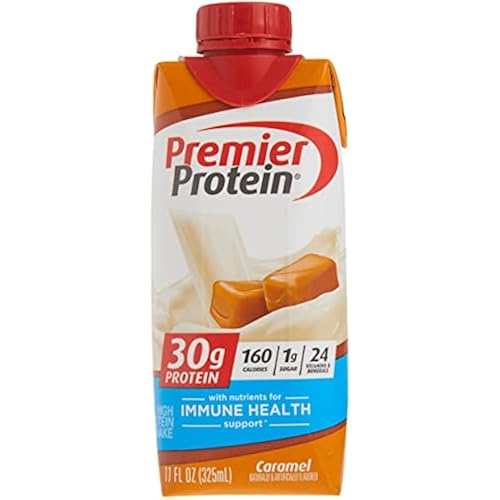 Premier Protein Premier Caramel High Protein Shake, 11 Fl Oz (Pack of 15)