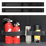 Hovom 2PCS Elastic Car Trunk Organizer Straps with Hook and Loop Tape, SUV Trunk Storage Organizer Straps, Cargo Storage Strap for Sedan RV Van, Universal Interior Car Accessories (19.7 Inch+3 Pocket)