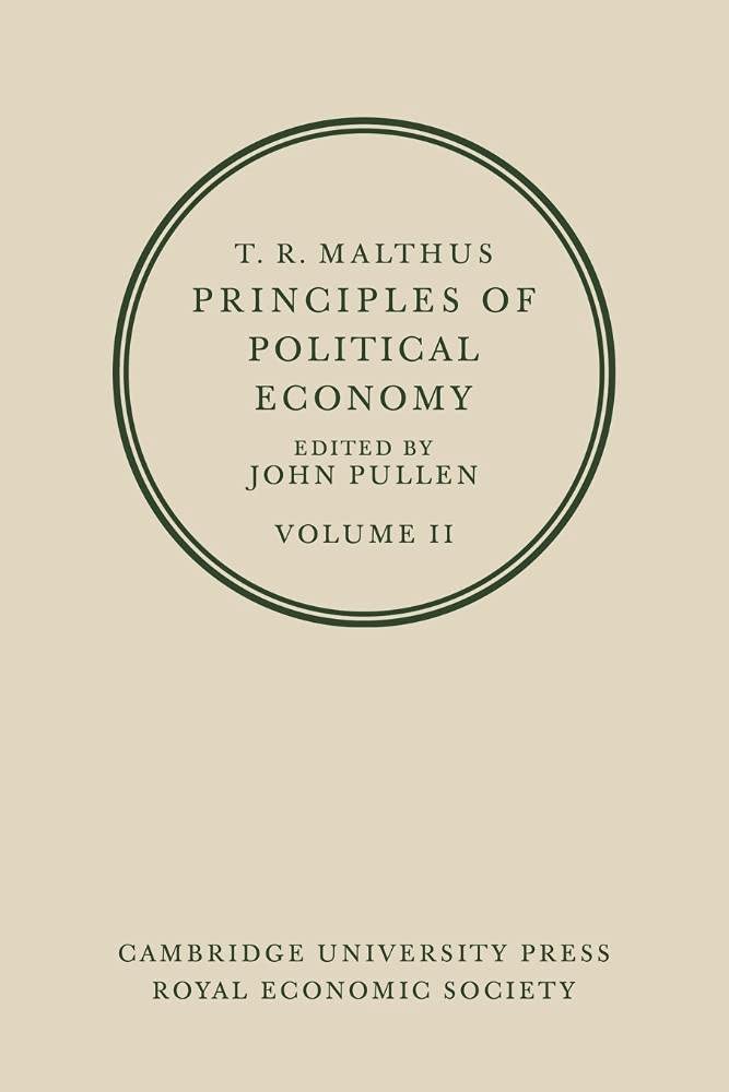 ビジネス・経済 MALTHUS POLITICAL ECONOMY Principles of Political Economy (Malthus book) - Wikipedia