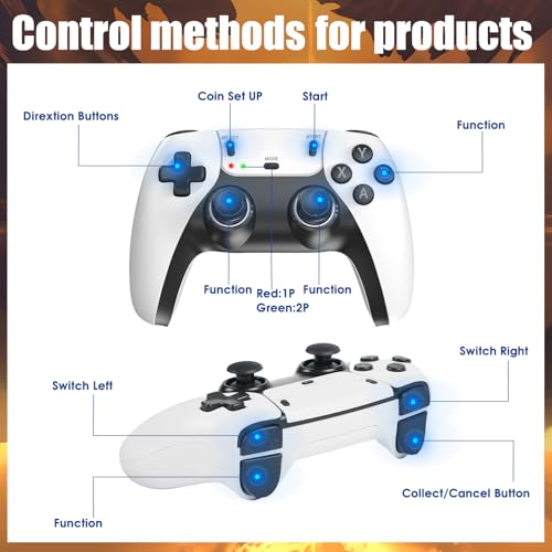 image for QHZ 2026New Wireless Retro Game Console 23 Simulators and Over 40,000 