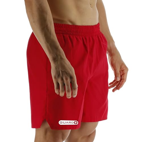 TYR Men's Solid Guard Deck-x Swim Short3
