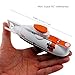 Tipmant RC Submarine Toy Remote Control Boat Underwater Diving Waterproof for Fish Water Tank Kids Birthday Gift (White)