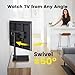 Alphamount Universal TV Stand for 32-60 Inch, Height Adjustable Swivel TV Stands Supports 40 Kg, Table Top Tv Base Max VESA 400 x 400 mm