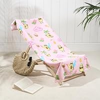 Dreamscene Beach Towels, Microfibre Super Soft Printed Towels for Pools Beach Days Holidays - 71 x 152cm