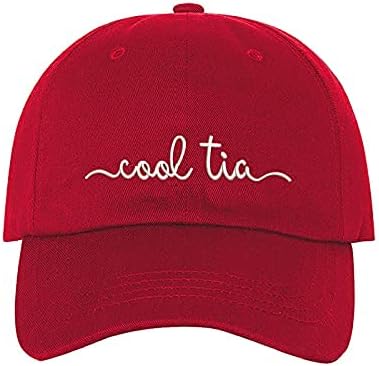 Cool Tia Embroidered Baseball Hat - Cool Aunt Unisex Dad Hat