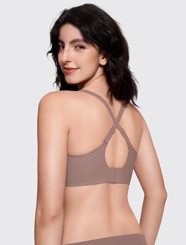 Image of LetsJoli Jelly Bras for Women Lace Deep V Wireless No Underwire Comfortable