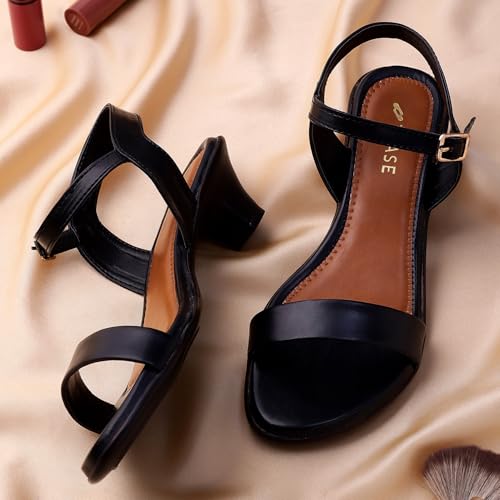 Image of TRASE Lift Off Casual Kitten Heel Sandals for Women