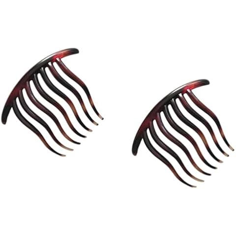 Mytoptrendz Tortoise Brown Hair Comb Slides Cover