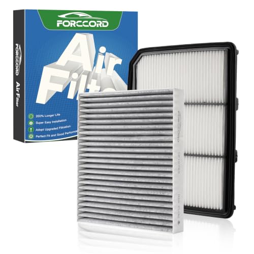 Image of Cabin & Engine Air Filter Combo for 2017-2024 Nissan Titan V8 5.6L