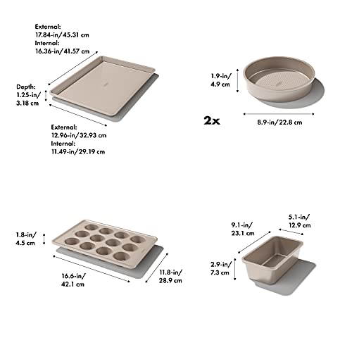Image of OXO Good Grips Non-Stick Pro 5 Piece Metal Bakeware Set