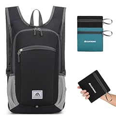 Idea Regalo - Flintronic Zaino Trekking Pieghevole 16L - Ultraleggero e Impermeabile per Escursionismo, Arrampicata e Sport All'aria Aperta - per Uomo e Donna