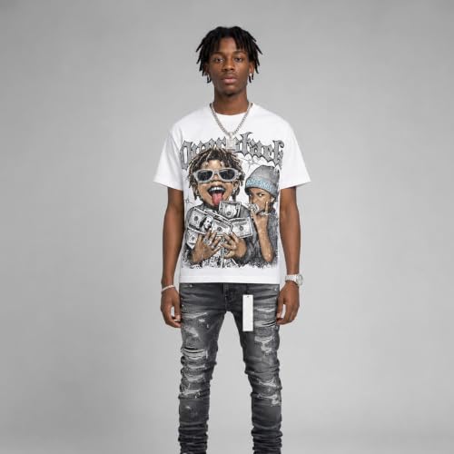 Image of DopeSkill Graphic Tee Streetwear Hypebeast Hip Hop Unisex Premium T-Shirt Sneaker Colour Matching Shirts Gift for Sneakerhead