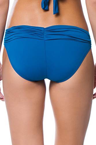 Image of La Blanca Women's Island Goddess Shirred Band Hipster Bikini Bottom
