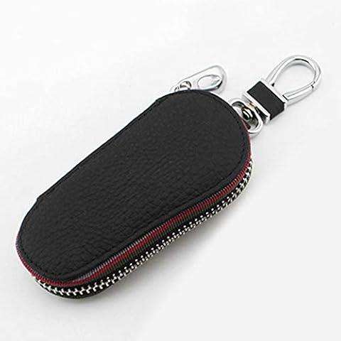 NASDIZL Car keychain set zipper key case small foot key case wallet Cover