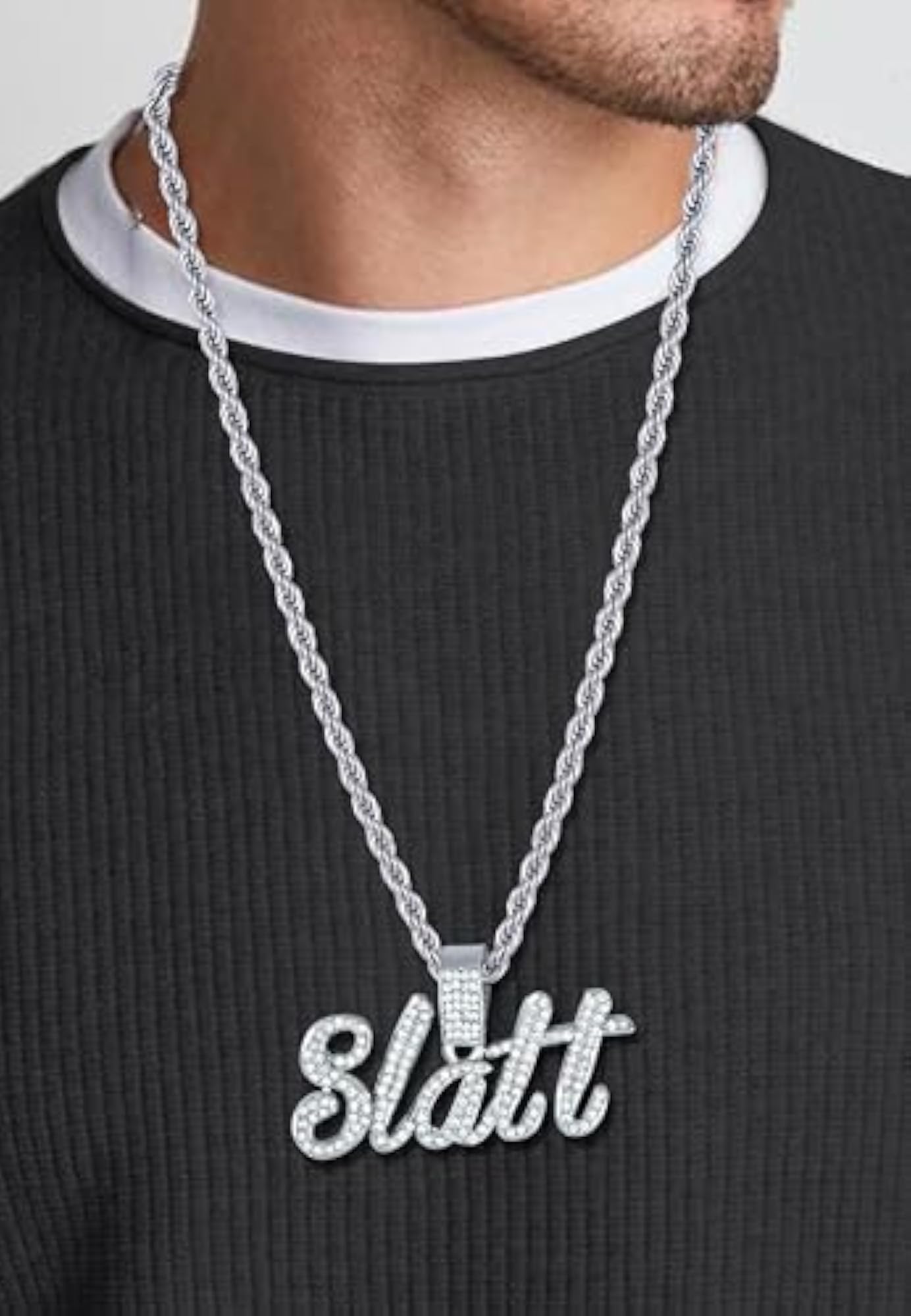 Stylish Stainless Steel Locket Necklace for Men