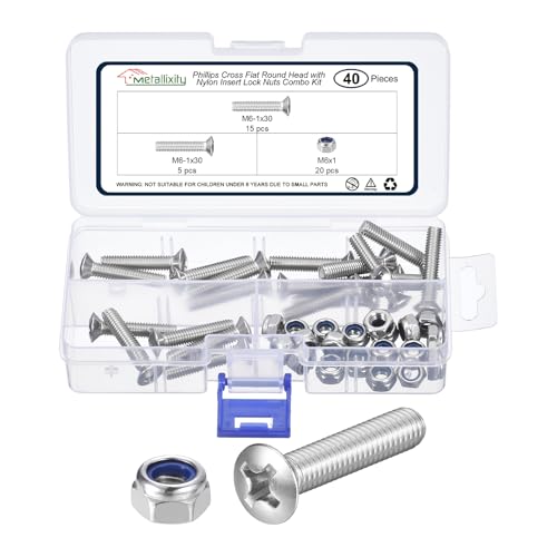 METALLIXITY ێM˂ M6 x 30 {g ibg \t vXlW {g 304XeX| 20{ [P[Xt ƓdiC ؍H H ԗp Vo[