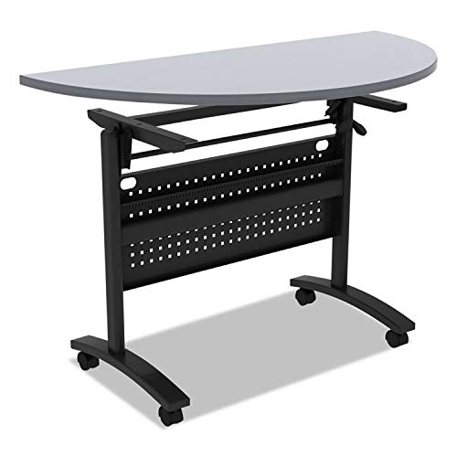 Alera Va734836Bk Valencia Flip Training Table Base, Modesty Panel, 24-1/2W X 19-3/4D, Black #TOP2