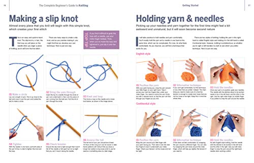 The Complete Beginners Guide to Knitting: Everything you need to know to start to knit (Complete Beginners Guides)