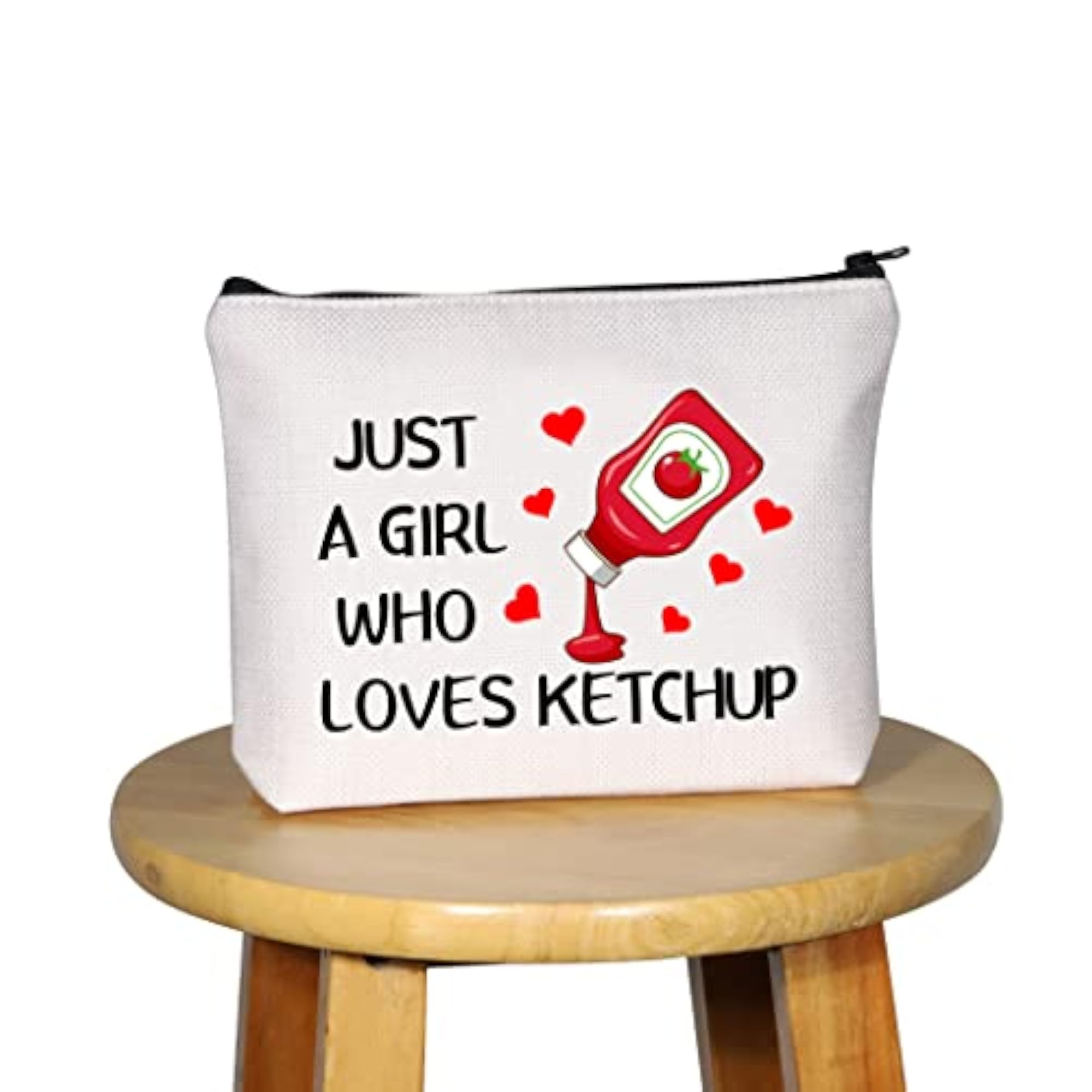 Ketchup Lover Gift Makeup Bag for Foodies