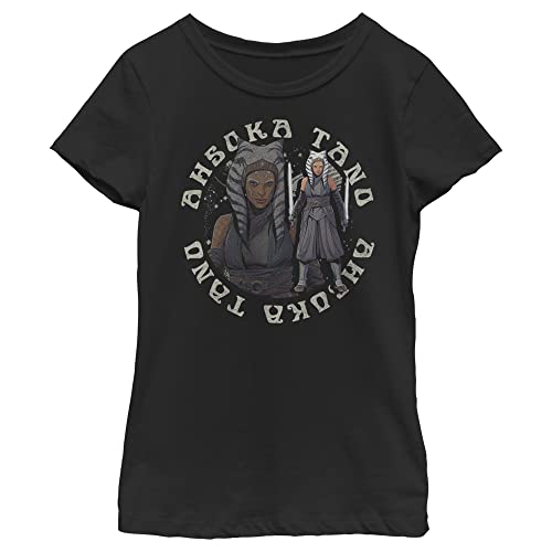 T-Shirt Star Wars fille noir Ahsoka Tano pour éviter les vêtements sans personnalité