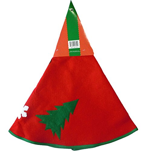 Regent 3 Pack Of Tree Skirts 31" Felt Embroidered Reindeer/Snowman/Santa Designs (3, Snowman-Reindeer-Santa) #TOP4
