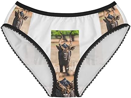 SpreadPassion Women's Boocercus Euryceros Isaaci Panties, Boocercus Euryceros Isaaci Underwear, Briefs