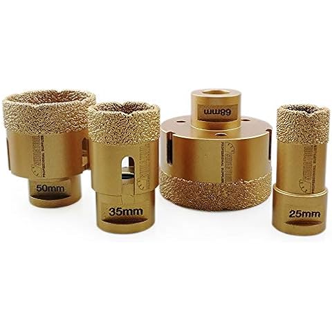 Shdiatool Diamond Drill Bit Set for Porcelain and Granite Cover