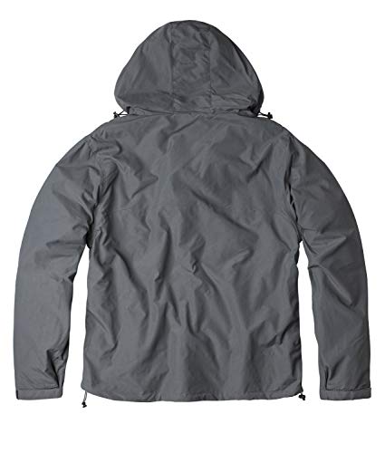 Surplus Uomo Giacca a Vento Grigio Taglia 4XL