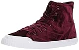 Tretorn Women's MarleyHi4 Sneaker, Rubino Red, 6 Medium US