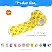 12 Rolls 2 Inch Vet Tape wrap,Cute Colorful Self Adhesive Bandage Vet Non Woven Elastic Cohesive Bandage ,12 Assorted Pet Paw Bandages for Dog Cat Horse Pet Animals Wounds for Wrist Healing Ankle