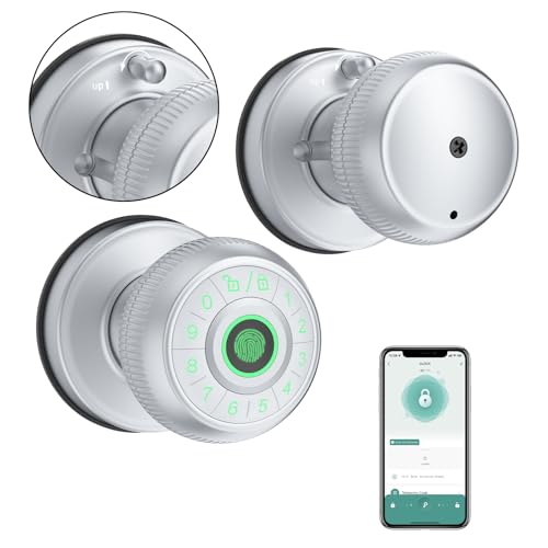Serrure de porte intelligente avec application de contrôle et code