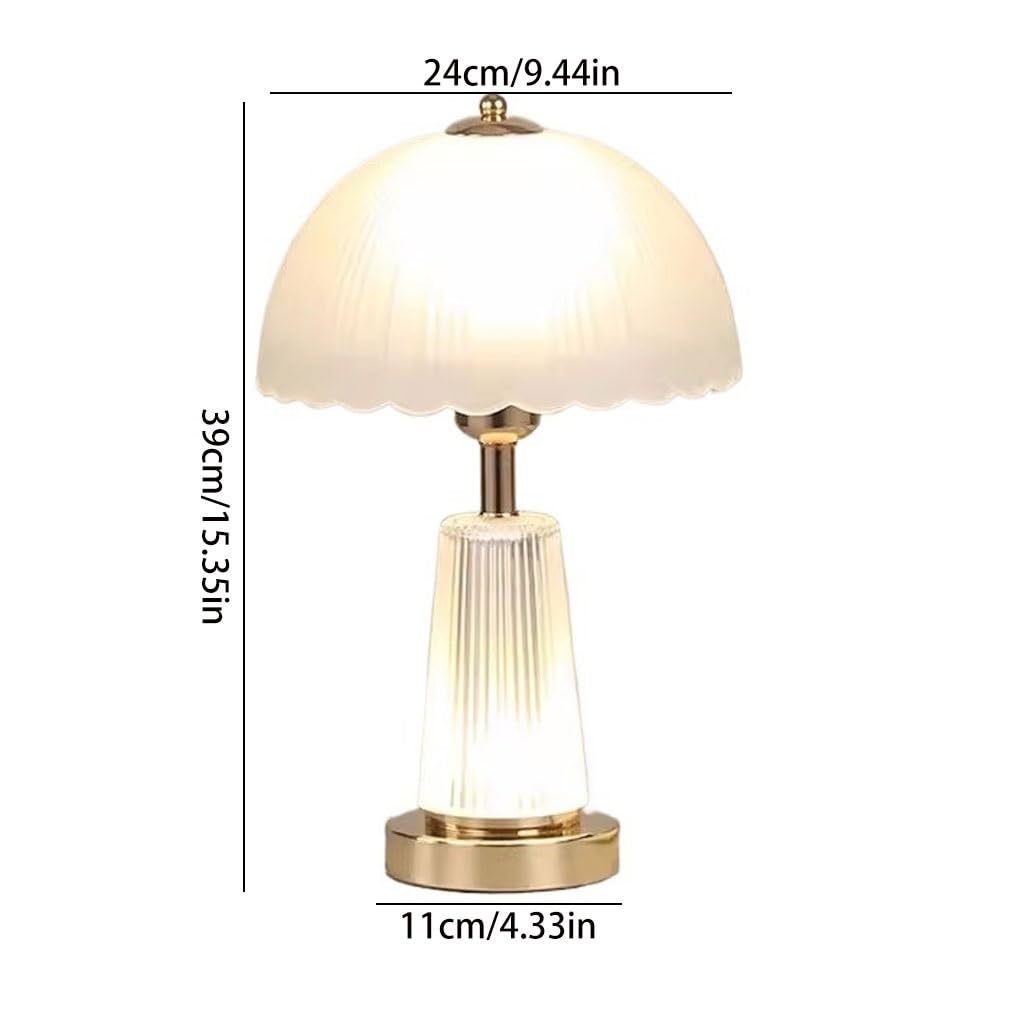 desk lamp Lampa na biurko Retro proste szkło sypialnia lampa stołowa lampka nocna pokój stolik nocny mała dekoracyjna lampa biurkowa lampa Led table lamp