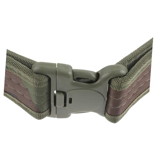 Beaupretty 1pc Outdoor Belt for Men Quick-release Buckle Army Green Waistband for Climbing Hunting and Sports Activities2